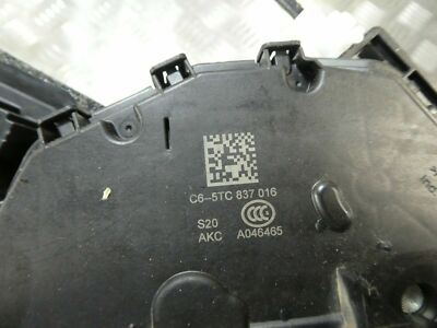 Skoda Octavia 3 5E RHD 2018 FRONT DRIVER RIGHT SIDE DOOR LOCK C6-5TC837016