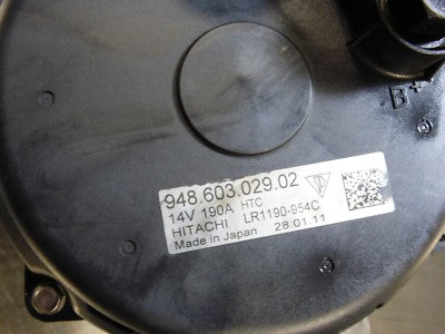 Porsche PANAMERA 970 3.6 PDK Lichtmaschine 190 A HITACHI 94860302902