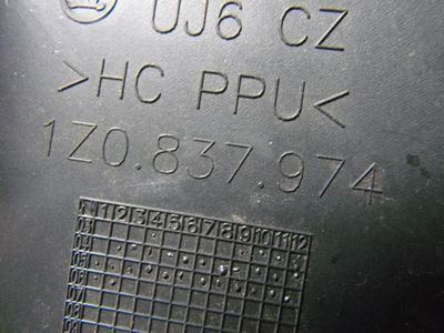 Skoda Octavia II 2.0 TDI Aussenspiegel in. r. 1Z0837974 / 1Z0 837 974 ORIGINAL gebraucht - Abdeckung