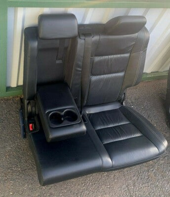 Jeep Grand Cherokee IV WK2 2015 Leder Sitze Hinten Links in schwarz TOP ZUSTAND