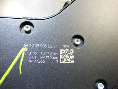 Mercedes GLC AMG W253 W205 Sitzschalter vorne links ORIGINAL gebraucht - A2059056651