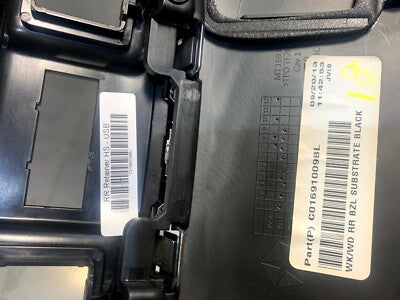 Orig Jeep Grand Cherokee IV 2013-18 Mittel konzol verkleidung hinten C01691009BL