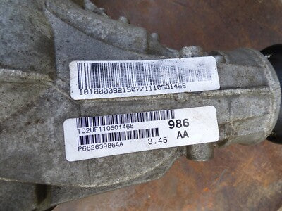 Jeep Grand Cherokee WK2 2015 3.0 CRD Differential Vorderachsgetriebe P68263986AA