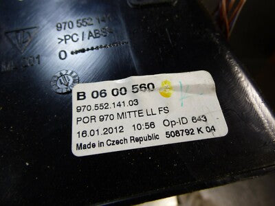 Porsche Panamera 970 Lüftungsdüse Lüftungsgitter mitte links 97055214103