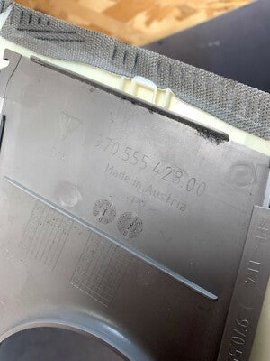 Porsche Panamera 970 Verkleidung B-Säule Abdeckung Gurt rechts 97055542800