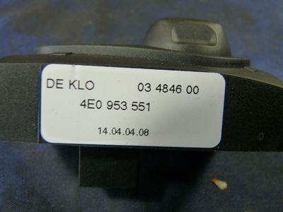 Audi A8 3.0 TDI V6 Quattro Lenksäule Schalter 4E0953551 / 4E0 953551 ORIGINAL gebraucht - Elektrische