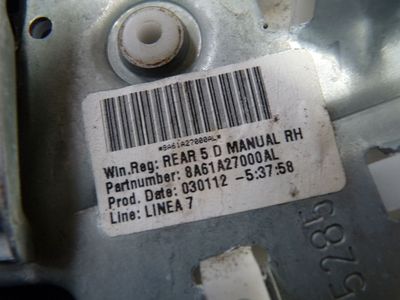 Ford Fiesta 1.25 ZETEC Fensterheber hinten rechts 8A61A27000AL