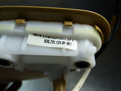 Porsche PANAMERA 970 Sonnenblende Alcantara Beige Links Sun visor 97073113101