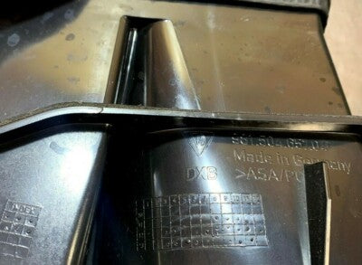 Porsche Boxster Cayman 981 Luftkanal Lufteinlass Luftführung links 98150465704