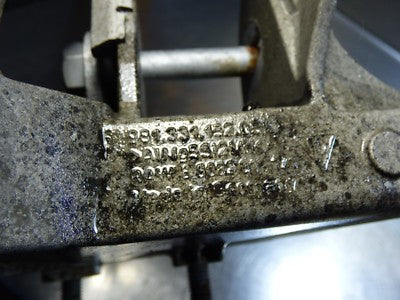 Porsche 981 718 Original Seitenteil Achsträger Hinterachse rechts 98133115205 *