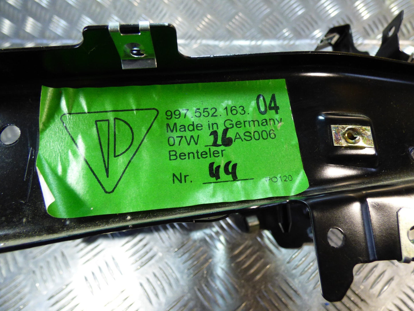 Porsche Boxster 987 997 Abstützung Rahmen Mittelkonsole Halterung ORIGINAL gebraucht - 99755216304