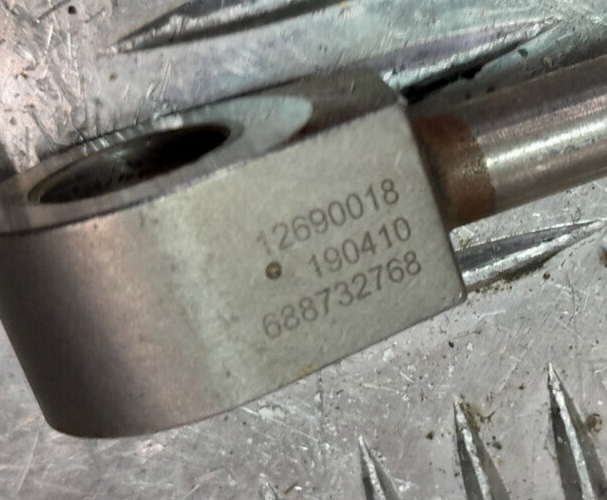 OPEL ASTRA K 1.4 Turbo Schlauch Rohr Turbolader Kühlwasser GM ORIGINAL gebraucht - 12690018