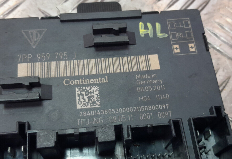 Porsche 970 Türsteuergerät Hinten Links 7PP959793J ORIGINAL gebraucht - Panamera