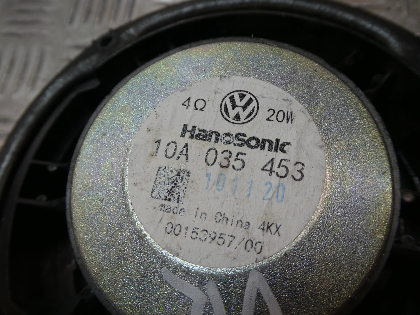 VW ID3 Lautsprecher Türlautsprecher Vorne L = R 10A035453 20W ORIGINAL gebraucht - Volkswagen