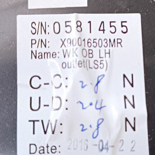 Jeep Grand Cherokee WK2 Links Luftdüse Belüftung ORIGINAL gebraucht - X90016503MR
