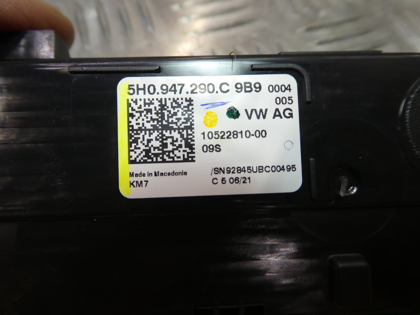 VW ID3 ID.3 Innendachbeleuchtung Leselicht hinten LED 5H0947290C ORIGINAL gebraucht - Volkswagen