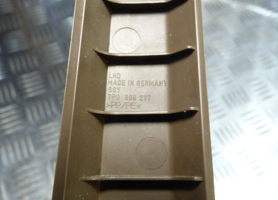 Porsche Cayenne 92A A-Säule links 7P0868237 UMBRA Braun ORIGINAL gebraucht - Verkleidung