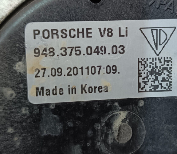 Porsche Cayenne S 92A Motorlager Motorhalter Motordämpfer ORIGINAL gebraucht - 94837504903