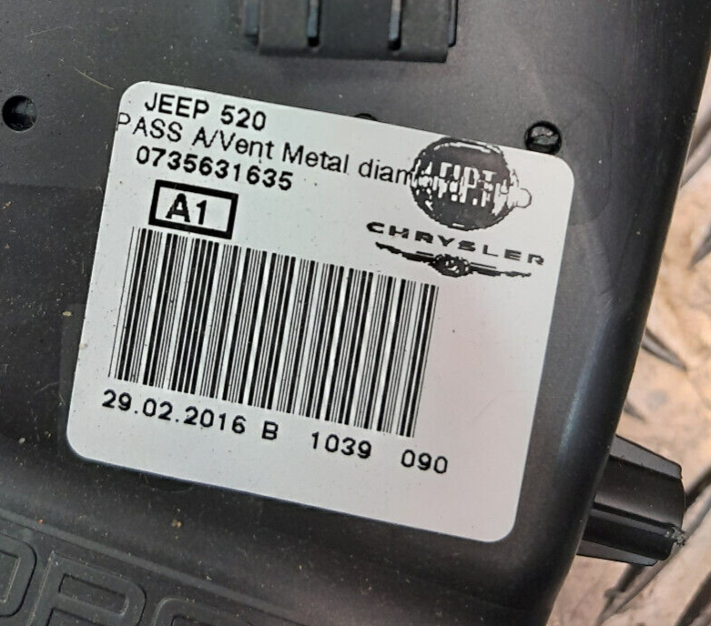 Jeep Renegade 1.6 Mjet Original Lüftung Luftgebläse gebraucht - 735631635