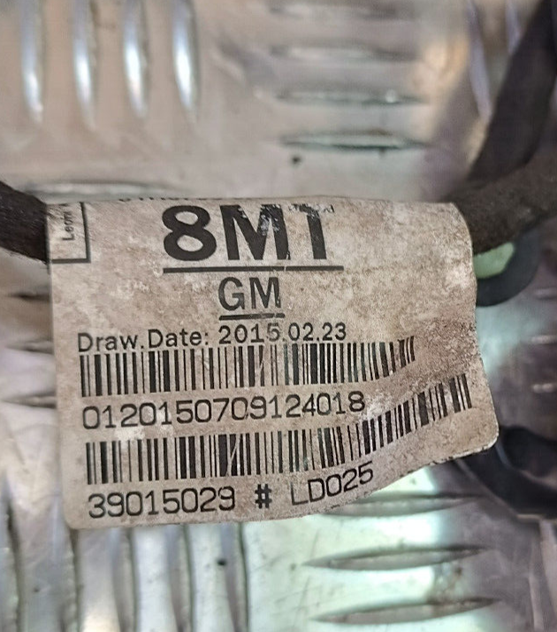 OPEL ASTRA K 1.4 Turbo Original Türkabelbaum Kabelbaum GM 8MT gebraucht - 39015029
