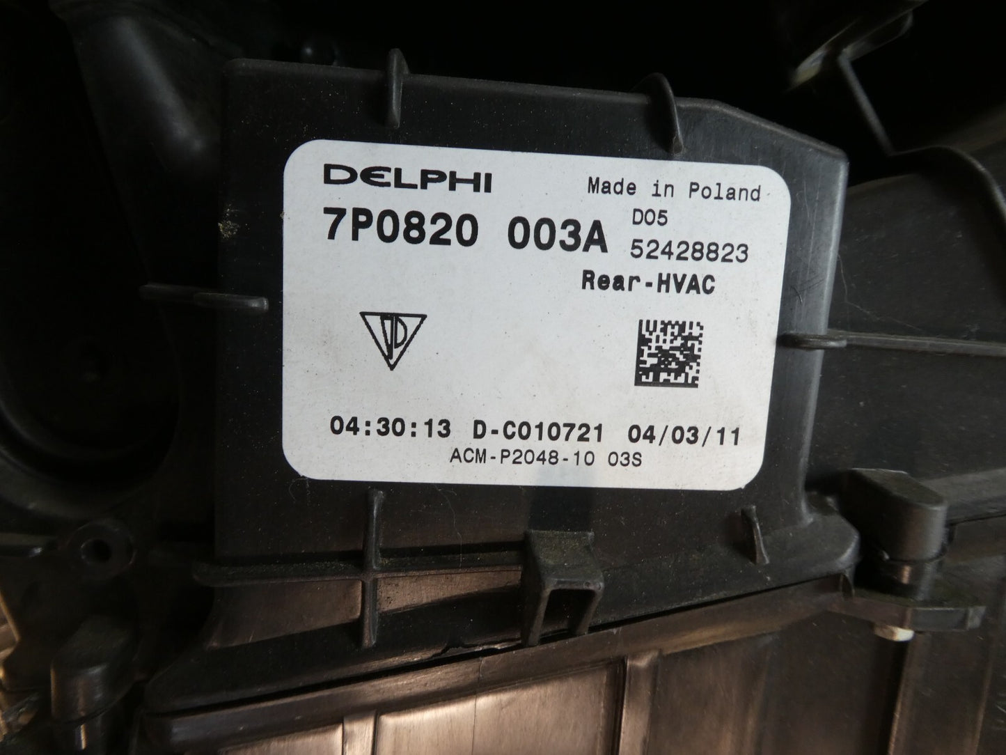 Porsche Cayenne 92A Gebläsekasten Klimakasten 7P0820003A ORIGINAL gebraucht - Heizungskasten