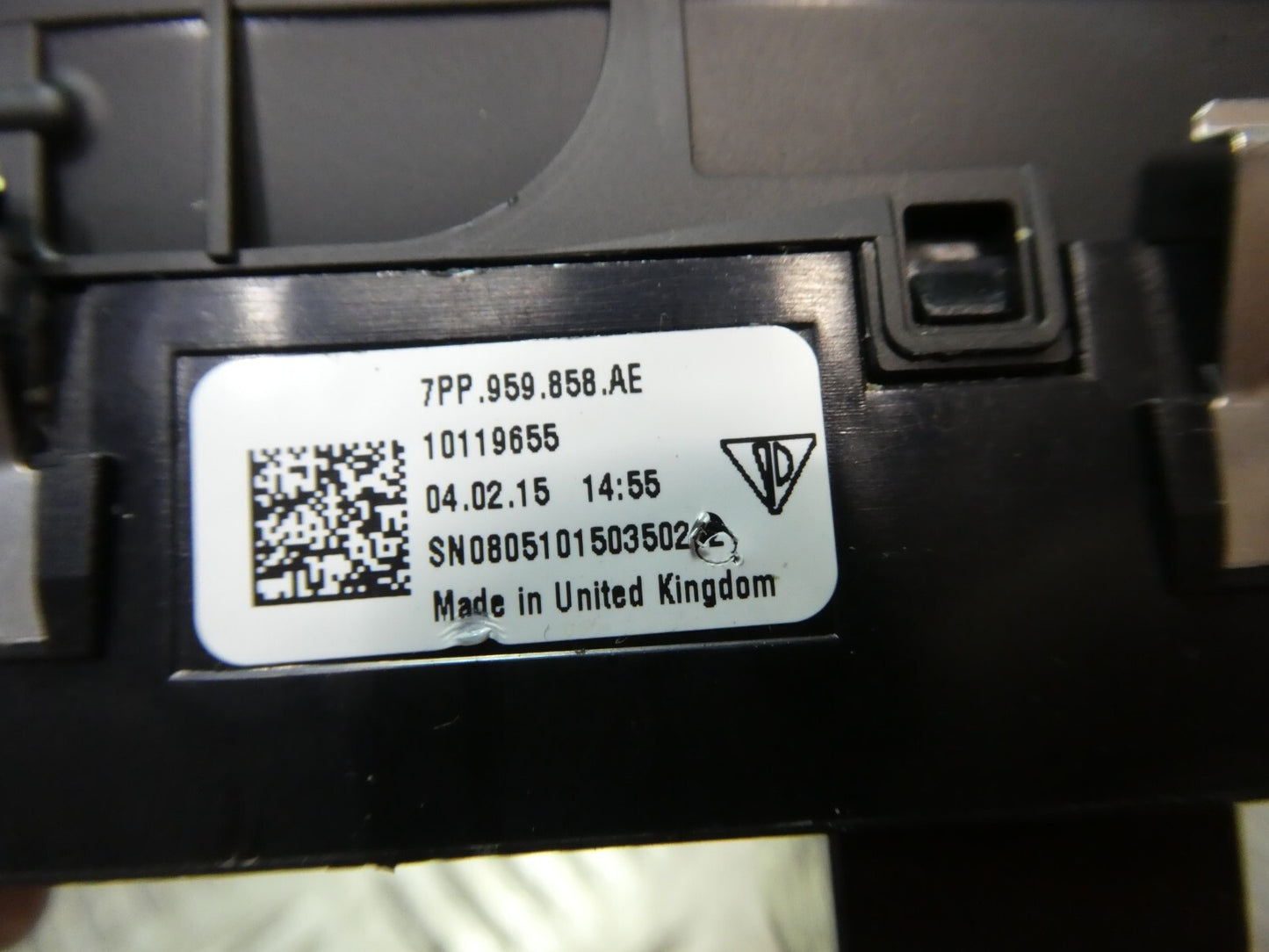 Porsche Macan 95B Cayenne Fensterheber Vorne Links 7PP959858AE ORIGINAL gebraucht - Schalter