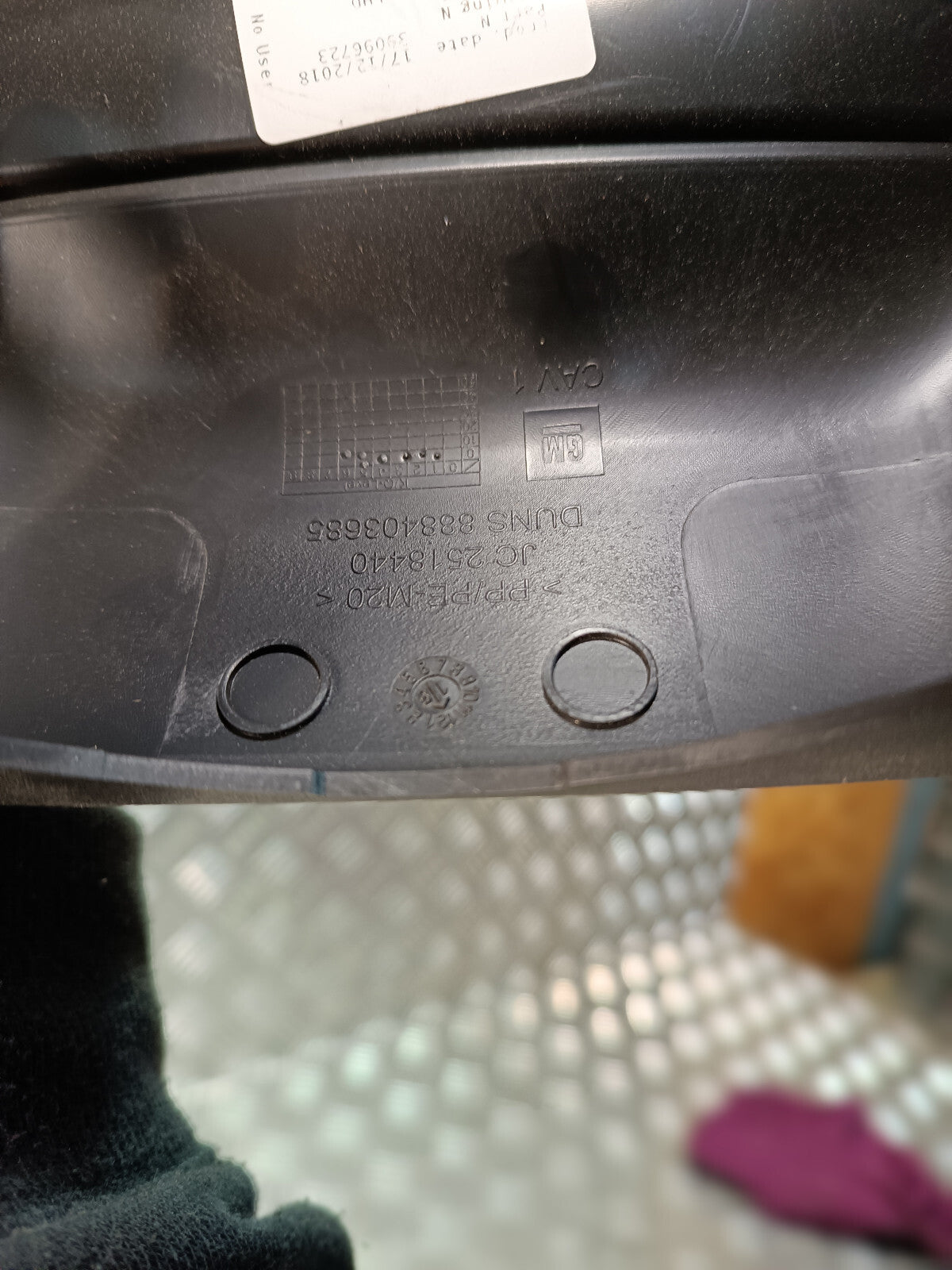 OPEL ASTRA K 1.4 Turbo Original Lenkrad Oben Verkleidung gebraucht - 39096723