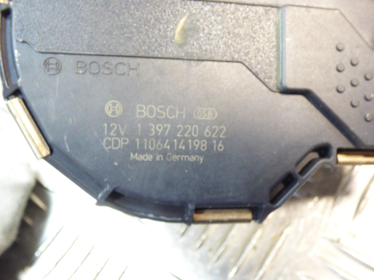Porsche Cayenne 92A Wischermotor vorne 7P0955119 BOSCH * ORIGINAL gebraucht - 1397220622