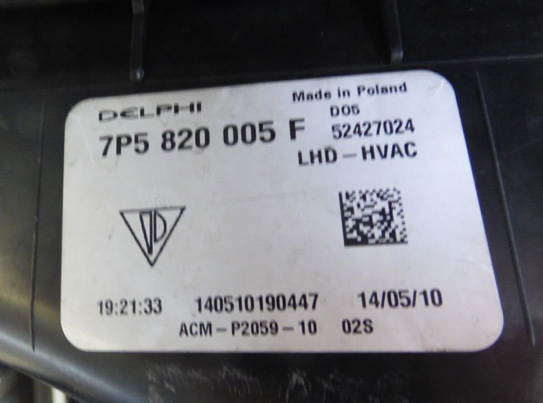 Porsche Cayenne 92A Gebläsekasten Heizungskasten 7P5820005F ORIGINAL gebraucht - Klimakasten