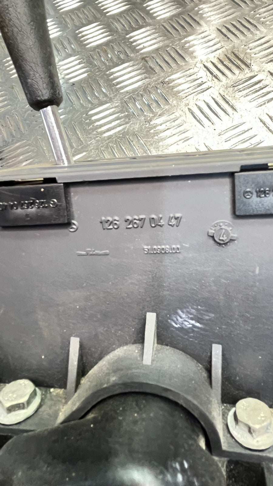 Mercedes-Benz C126 W126 _ Schaltkulisse Wählhebel Automatik ORIGINAL gebraucht - 1262670447