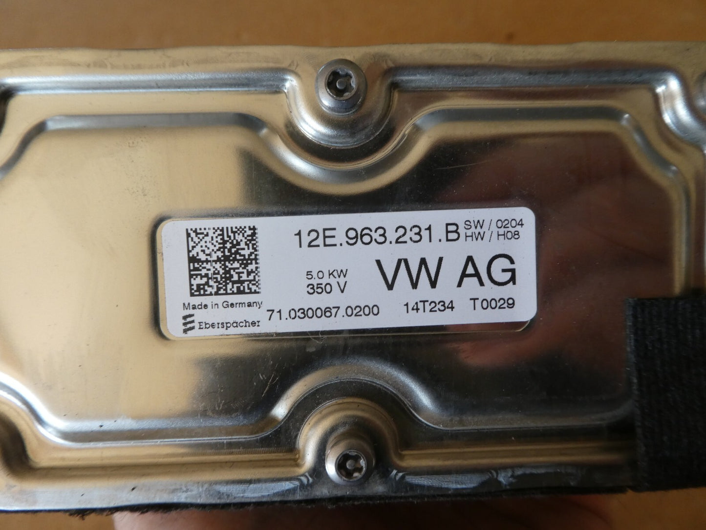 Porsche 3.0 S E-Hybrid Elektrischer Wärmetauscher Elektroheizung ORIGINAL gebraucht - Panamera