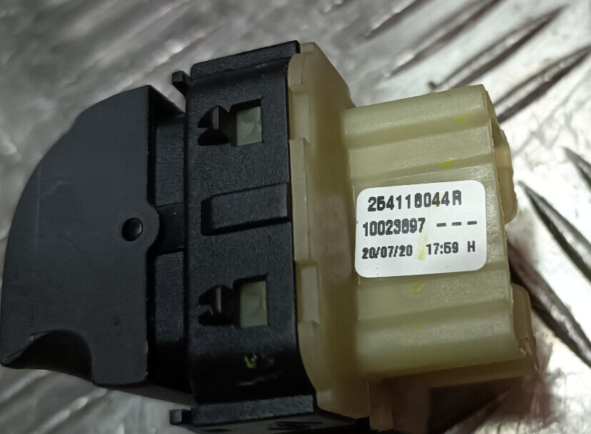 Renault Zoe 2022 Fensterheberschalter Schalter Links Vorne ORIGINAL gebraucht - 254118044R