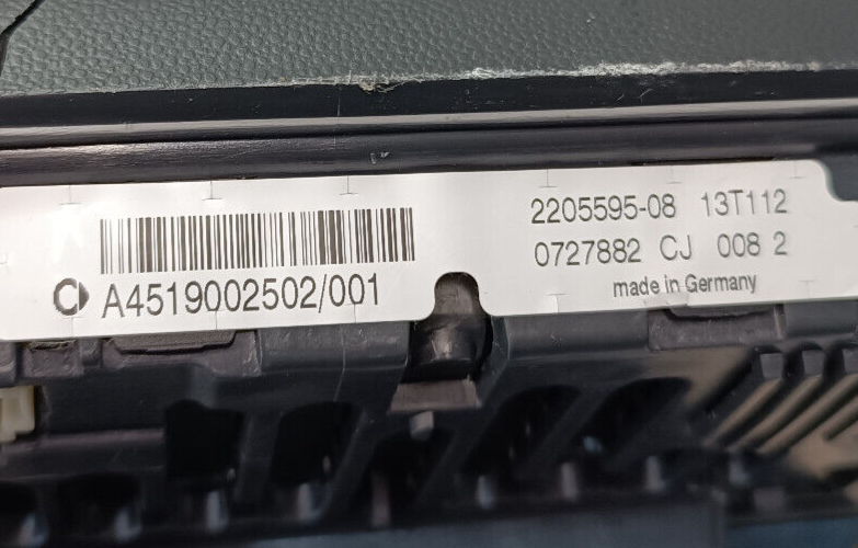 Smart ForTwo 451 Electric Kilometerstunde Tacho Kombiinstrument ORIGINAL gebraucht - A4519002502
