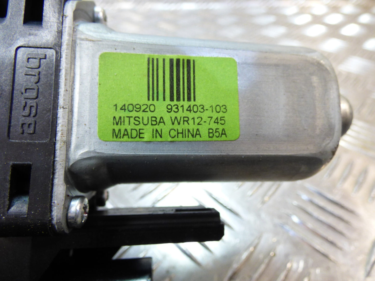 Jeep KL 2015 Fensterhebermotor hinten rechts Motor Scheibe 931403-103 ORIGINAL gebraucht - Cherokee