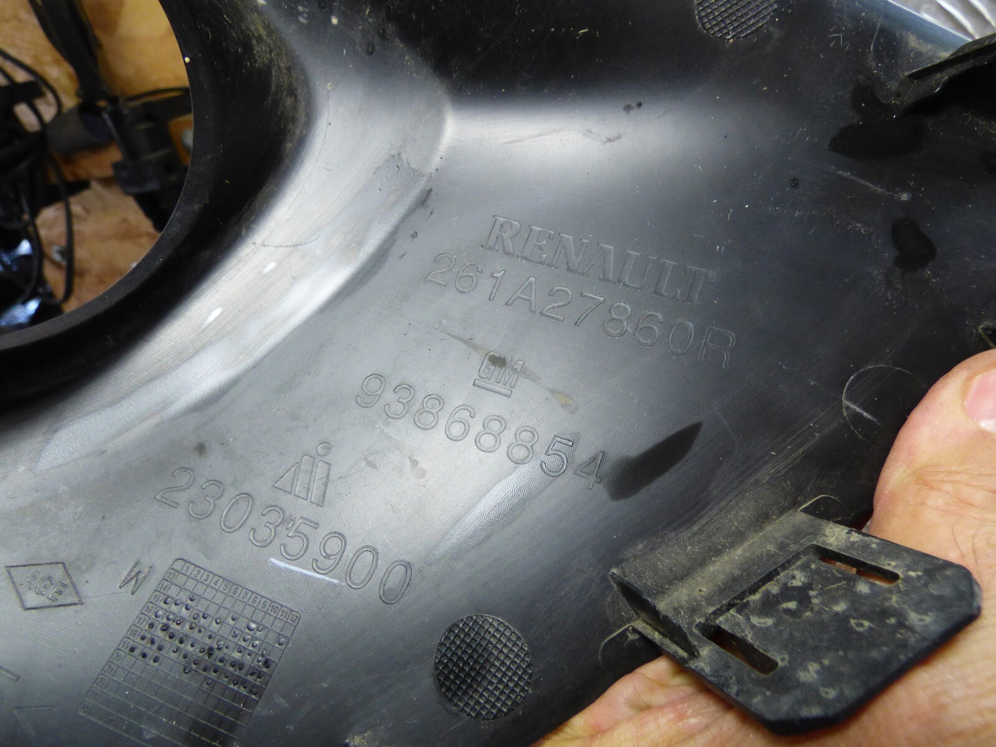 Opel Avocado Renault Traffic Nebelscheinwerfer Verkleidung 261A27860R ORIGINAL gebraucht - 93868854