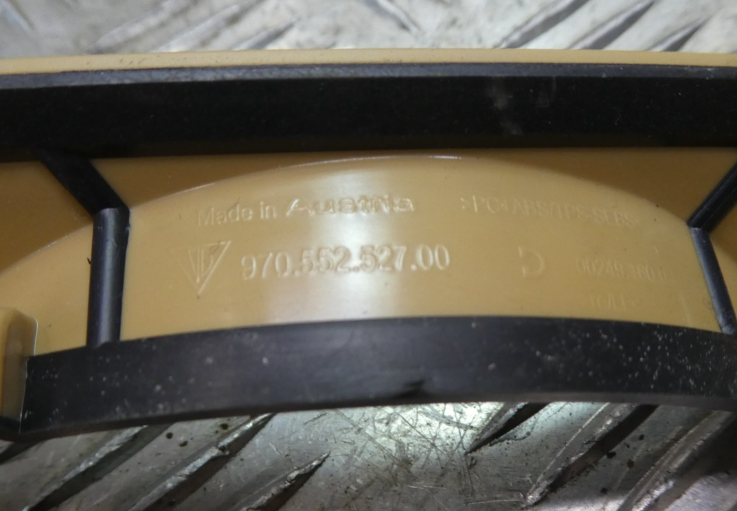Porsche Panamera 970 Kombiinstrument verkleidung Luxorbeige ORIGINAL gebraucht - 97055252700
