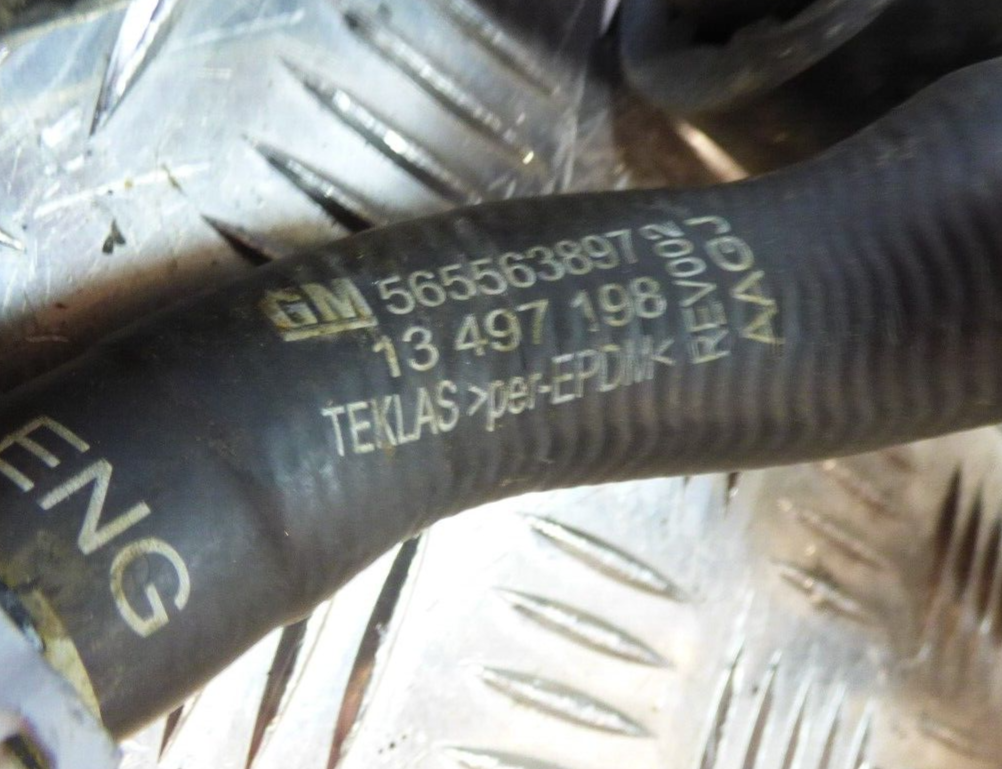 OPEL ASTRA K 1.4 TURBO Kühlleitung Kühlschlauch 13497197 13497198 ORIGINAL gebraucht - 565563897