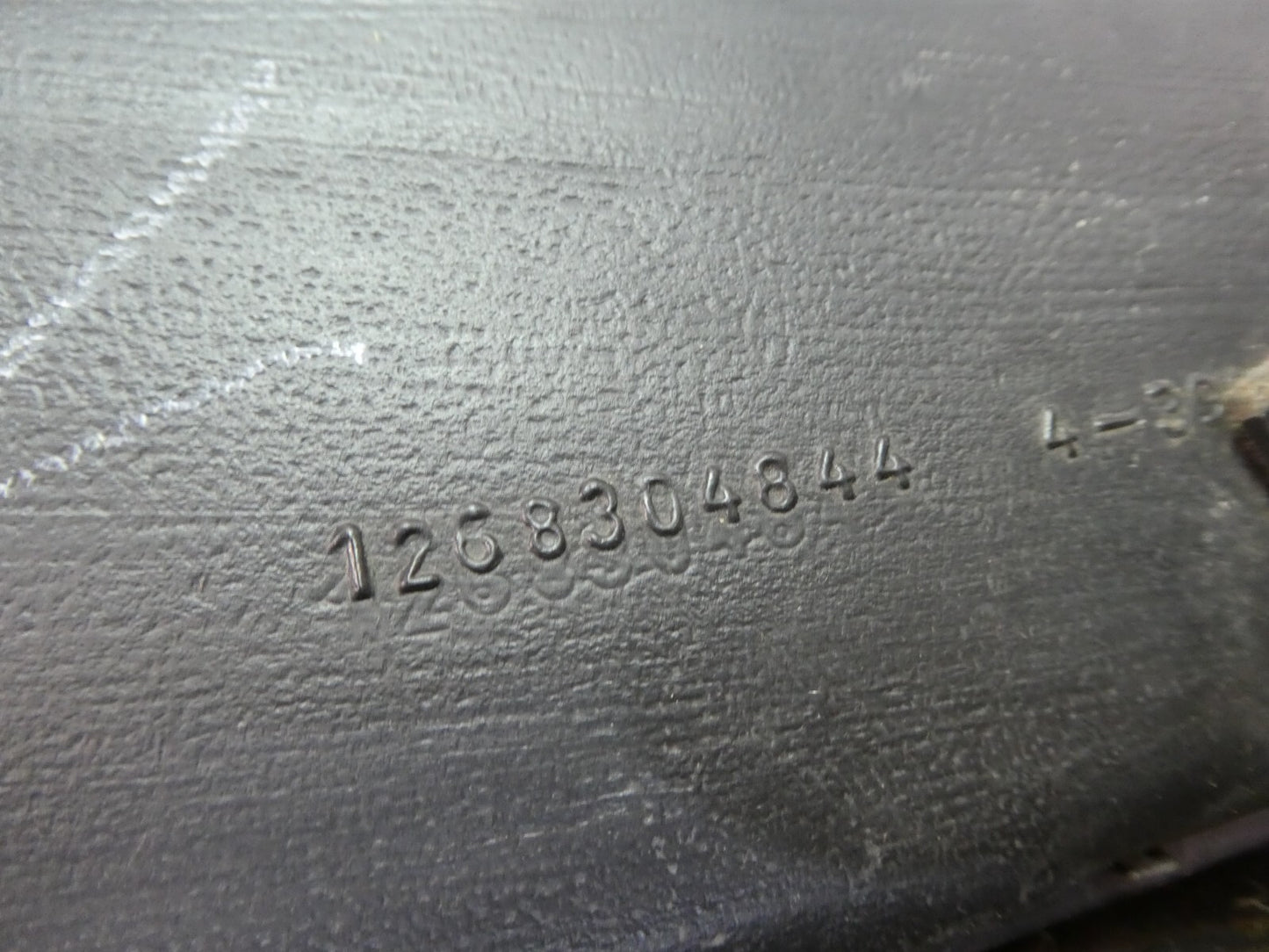 Mercedes C126 W126 Coupe SEC Verkleidung Armaturenbrett Rechts unten ORIGINAL gebraucht - 1268304844