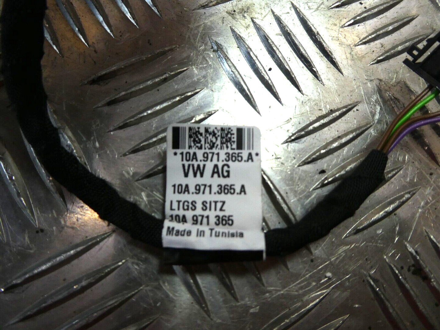 VW ID3 ID.3 Kabelbaum Kabelleitung für Hintersitz 10A971365A ORIGINAL gebraucht - Volkswagen