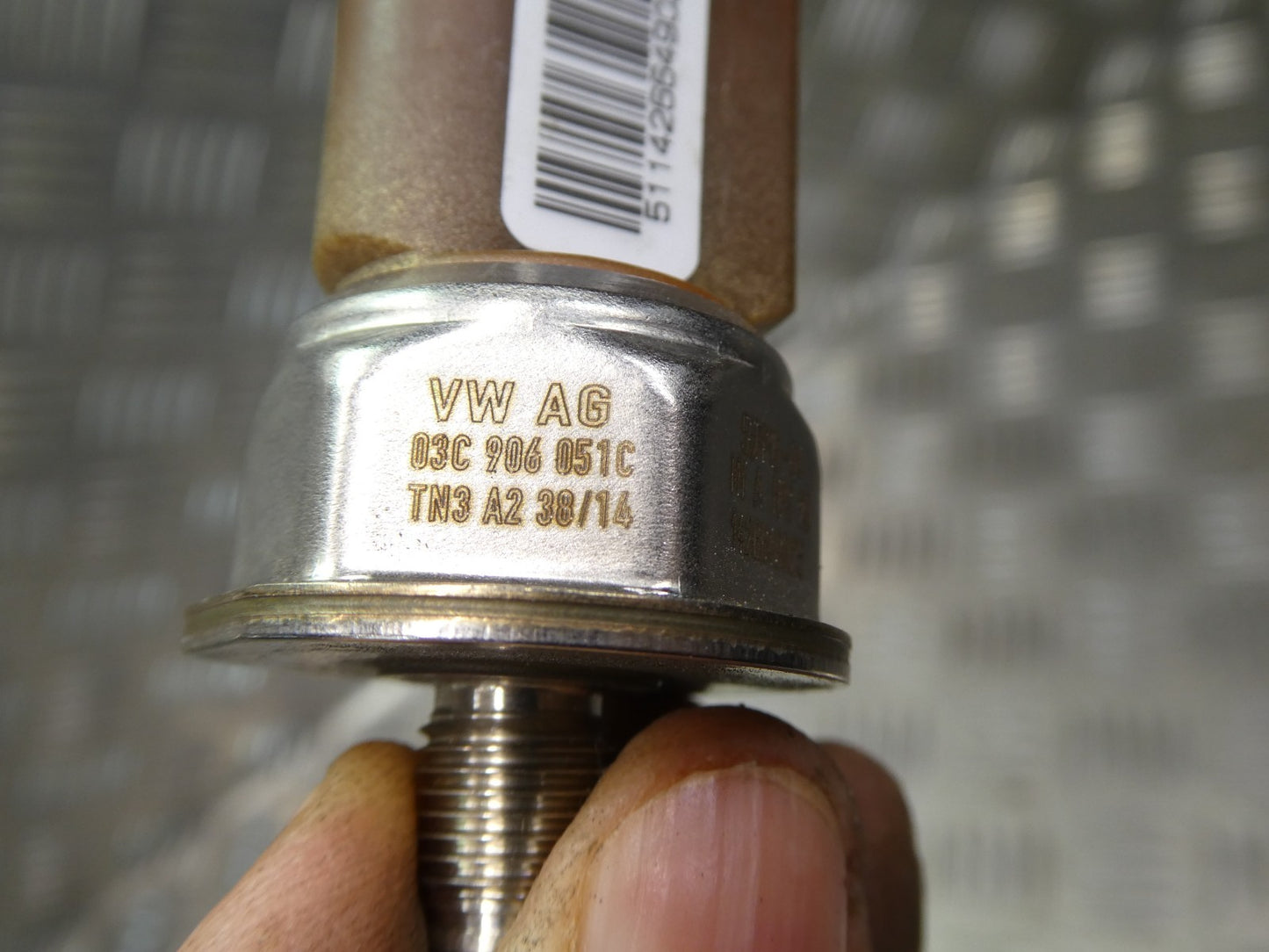 Porsche 3.0 E-Hybrid Kraftstoffdrucksensor 03C906051C ORIGINAL gebraucht - Panamera