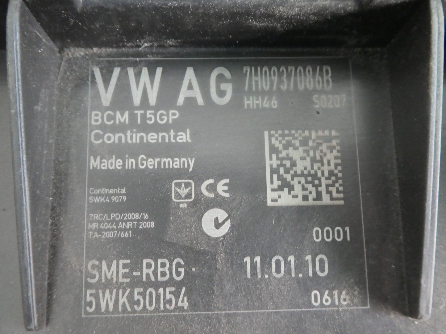 VW T5 MULTIVAN 2003-2016 Komfort modul Komfortsteuergerät 7H0937086B ORIGINAL gebraucht - Transporter