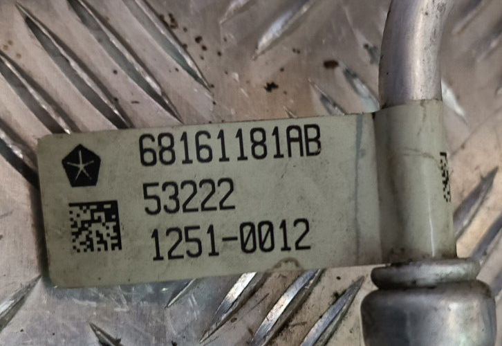 Jeep Grand Cherokee WK2 3.0 CRD Klimaleitung 53222 1252-0012Rohr ORIGINAL gebraucht - 68161181AA