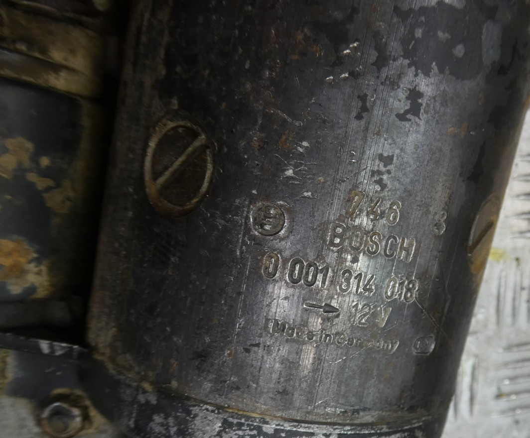 Mercedes-Benz W126 C126 Anlasser BOSCH W123 R107 W116 ORIGINAL gebraucht - - 0001314018