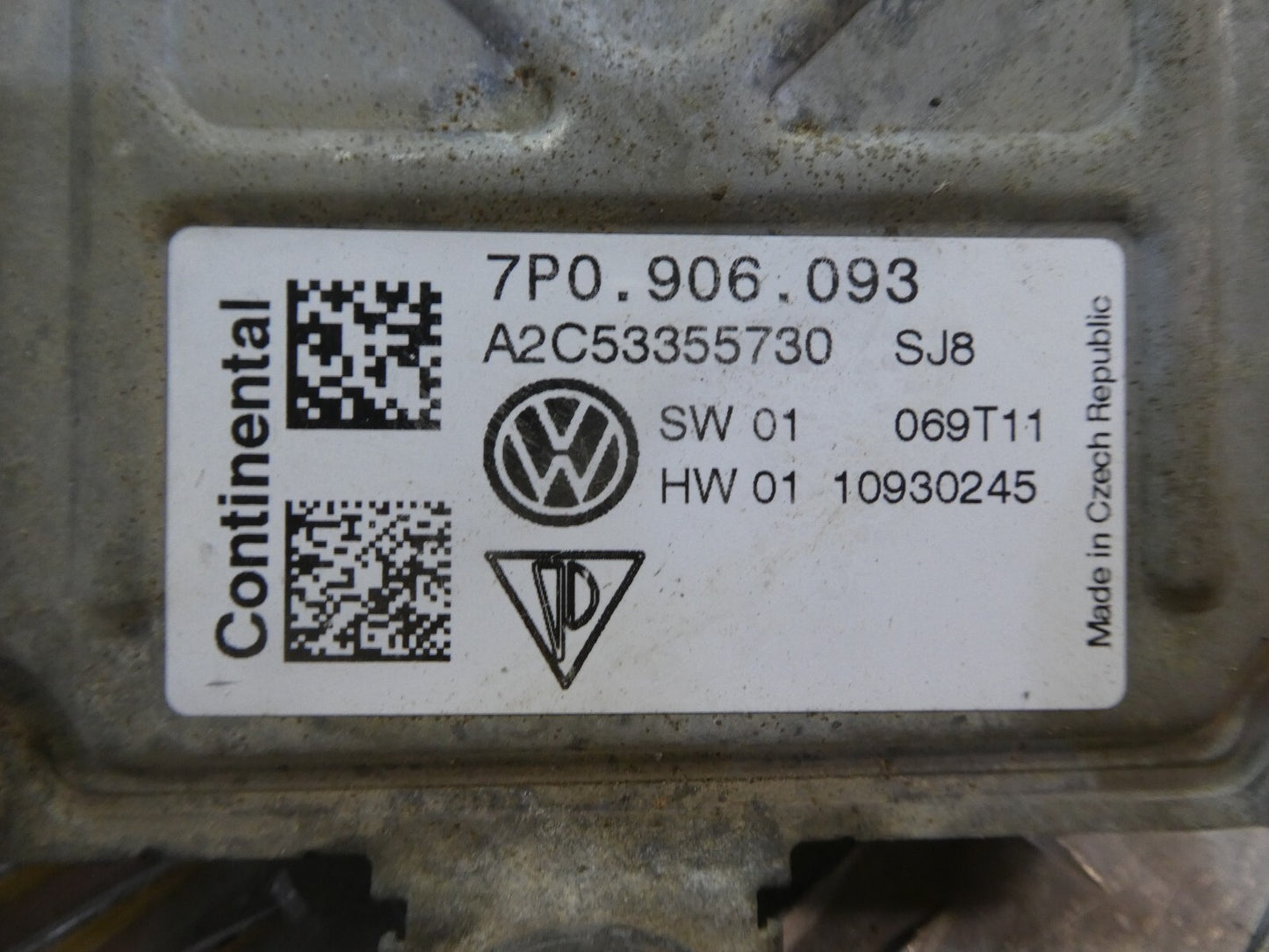 Porsche Cayenne 92A Steuergerät für 7P0906093A ORIGINAL gebraucht - kraftstoffpumpe