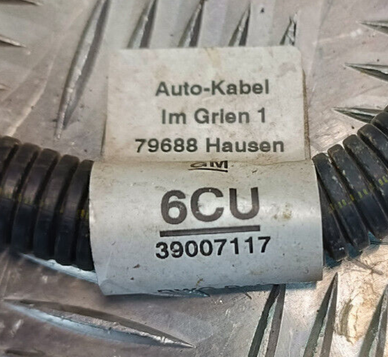 OPEL ASTRA K 1.4 Turbo Kabelbaum Batterie Anlasser GM 6CU 79688 ORIGINAL gebraucht - 39007117