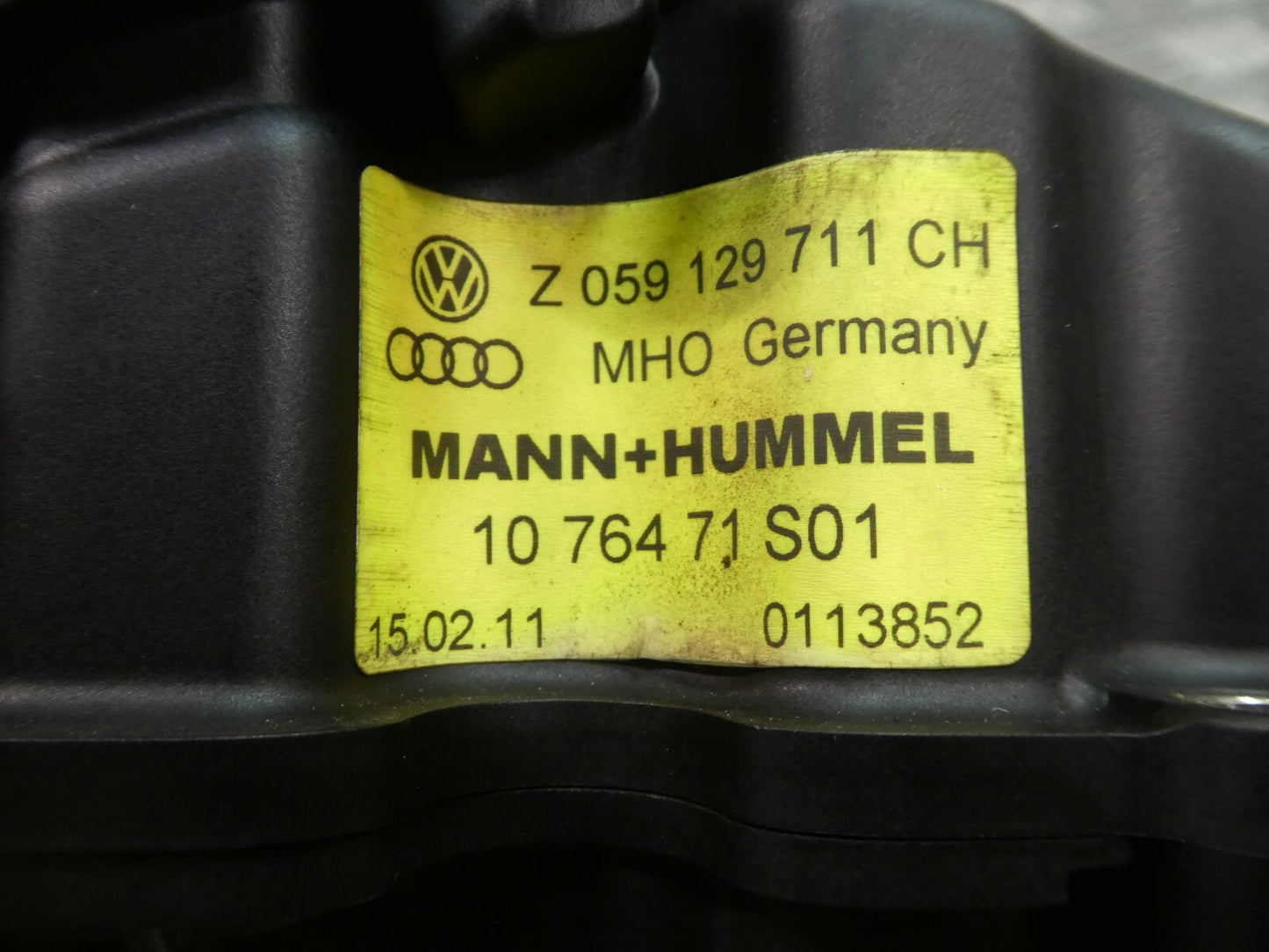 Porsche Cayenne 92A 3.0 TDI Orig. Ansaugbrücke Ansaugkrümmer links ORIGINAL gebraucht - 059129711CH