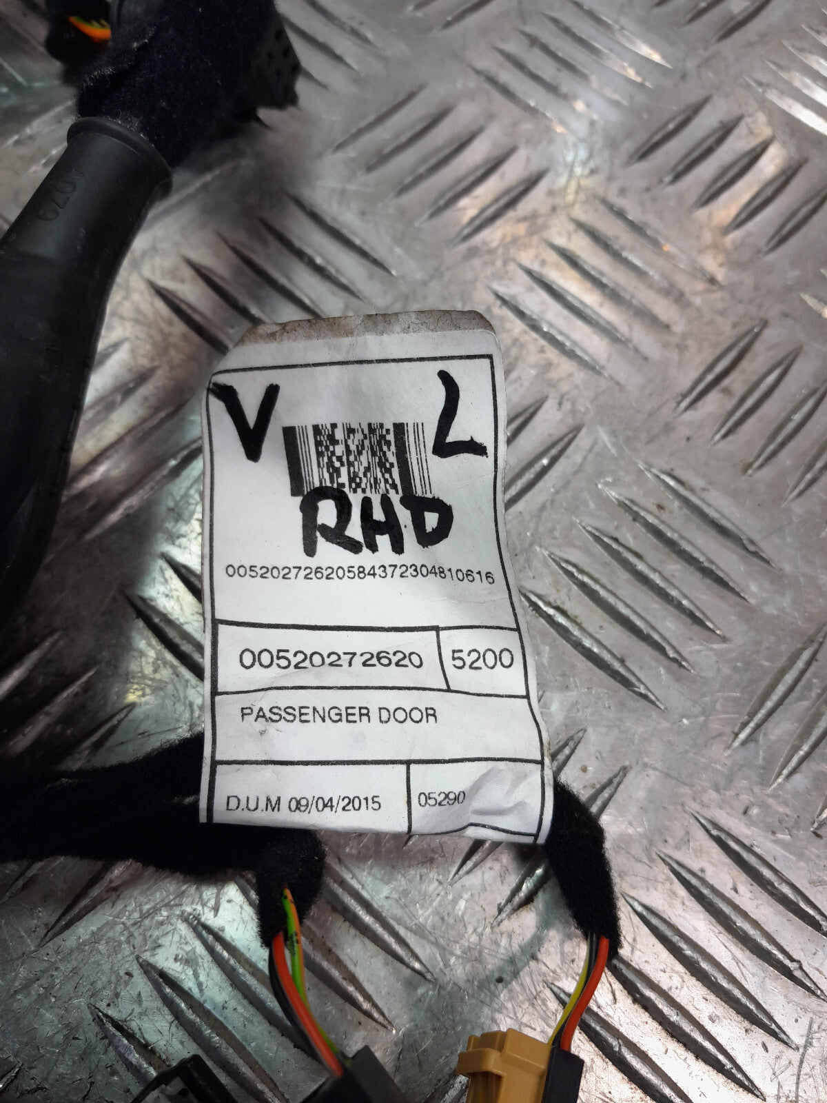 Jeep Renegade 1.6 Mjet Original Türkabelbaum Vorne Links Delphi RHD gebraucht - 00520272620