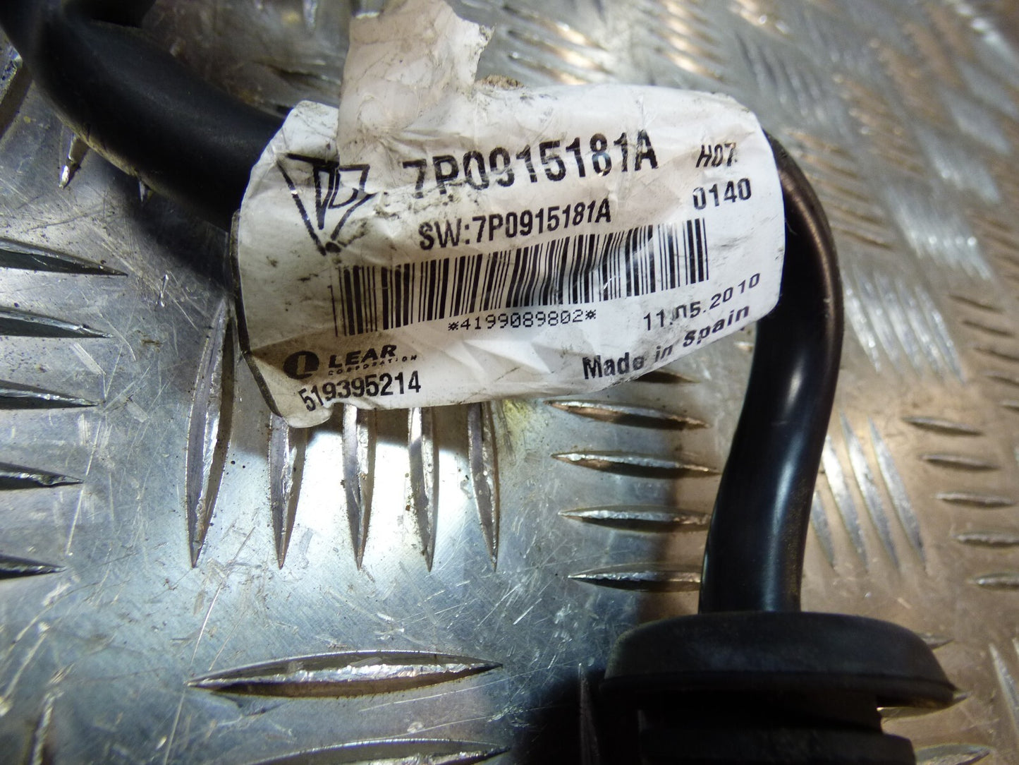 Porsche Cayenne 92A Steuergerät Batterieüberwachung 7P0915181A ORIGINAL gebraucht - Leitungssatz