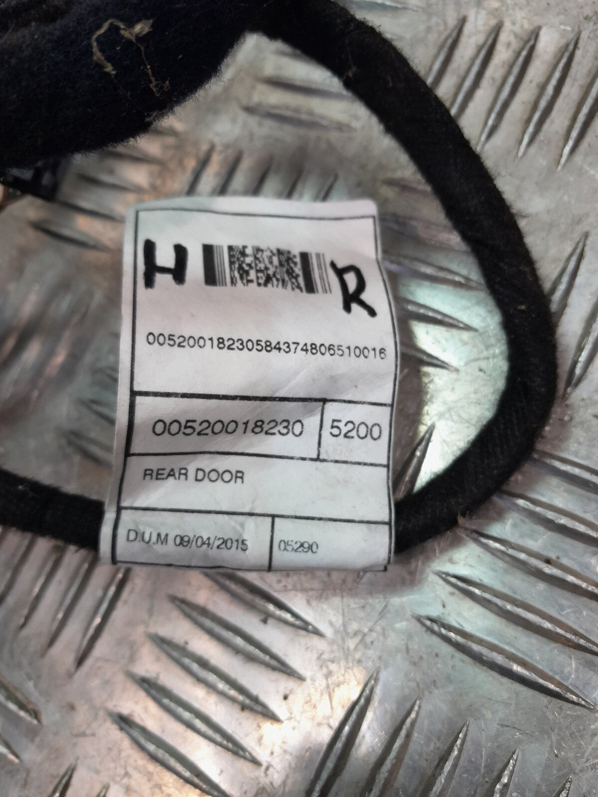 Jeep Renegade 1.6 Mjet Original Türkabelbaum Hinten Rechts Delphi gebraucht - 00520018230