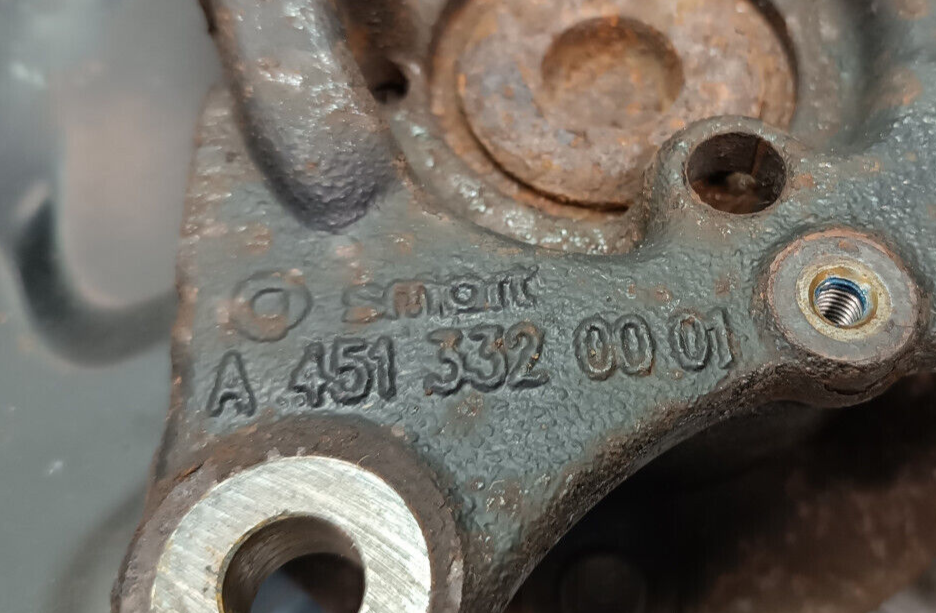 Smart ForTwo 451 Electric Drive Achsschenkel Vorne Rechts A ORIGINAL gebraucht - 4513320001
